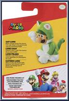 Cat Luigi from Super Mario - Mini manufactured by Jakks Pacific [Back]