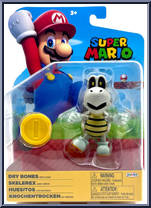 Dry Bones (with Coin) from Super Mario - Basic Series manufactured by Jakks Pacific [Front]