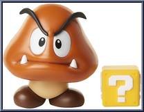 Goomba (with Question Block) Action Figure