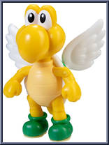 Koopa Paratroopa (with Wings) from Super Mario - Basic Series manufactured by Jakks Pacific [Loose]