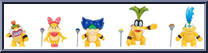Koopalings Multipack from Super Mario - Multipacks - Mini manufactured by Jakks Pacific [Loose]