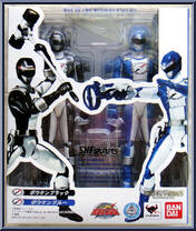 GoGo Sentai Boukenger - BoukenBlack / BoukenBlue from Super Sentai - S.H. Figuarts manufactured by Bandai [Front]