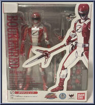 GoGo Sentai Boukenger - BoukenRed from Super Sentai - S.H. Figuarts manufactured by Bandai [Front]
