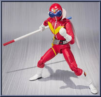 Himitsu Sentai Gorenger - Akarenger from Super Sentai - S.H. Figuarts manufactured by Bandai [Loose]