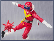 Himitsu Sentai Gorenger - Akarenger from Super Sentai - S.H. Figuarts manufactured by Bandai [Loose]
