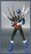 Kaizoku Sentai Gokaiger - Gokai Blue from Super Sentai - S.H. Figuarts manufactured by Bandai [Loose]