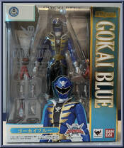 Kaizoku Sentai Gokaiger - Gokai Blue from Super Sentai - S.H. Figuarts manufactured by Bandai [Front]