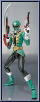 Kaizoku Sentai Gokaiger - Gokai Green from Super Sentai - S.H. Figuarts manufactured by Bandai [Loose]