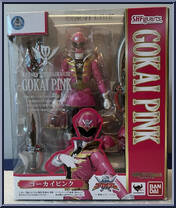 Kaizoku Sentai Gokaiger - Gokai Pink from Super Sentai - S.H. Figuarts manufactured by Bandai [Front]
