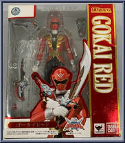 Kaizoku Sentai Gokaiger - Gokai Red from Super Sentai - S.H. Figuarts manufactured by Bandai [Front]
