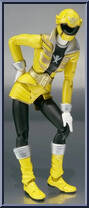 Kaizoku Sentai Gokaiger - Gokai Yellow from Super Sentai - S.H. Figuarts manufactured by Bandai [Loose]