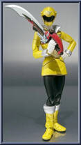 Kaizoku Sentai Gokaiger - Gokai Yellow from Super Sentai - S.H. Figuarts manufactured by Bandai [Loose]