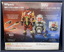 Kaizoku Sentai Gokaiger - Vasco & Sally from Super Sentai - S.H. Figuarts manufactured by Bandai [Back]