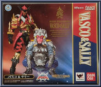 Kaizoku Sentai Gokaiger - Vasco & Sally from Super Sentai - S.H. Figuarts manufactured by Bandai [Front]