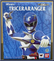 Kyouryuu Sentai Zyuranger - Tricera Ranger from Super Sentai - S.H. Figuarts manufactured by Bandai [Front]
