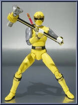 Ninpuu Sentai Hurricaneger - Hurricane Blue & Yellow from Super Sentai - Monster Collection - MS Series manufactured by Bandai [Loose]