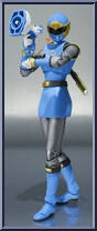 Ninpuu Sentai Hurricaneger - Hurricane Blue & Yellow from Super Sentai - Monster Collection - MS Series manufactured by Bandai [Loose]