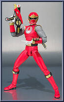 Ninpuu Sentai Hurricaneger - Hurricane Red from Super Sentai - S.H. Figuarts manufactured by Bandai [Loose]