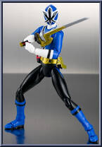 Samurai Sentai Shinkenger - Shinken Blue from Super Sentai - S.H. Figuarts manufactured by Bandai [Loose]