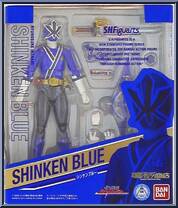 Samurai Sentai Shinkenger - Shinken Blue from Super Sentai - S.H. Figuarts manufactured by Bandai [Front]