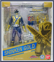Samurai Sentai Shinkenger - Shinken Gold from Super Sentai - S.H. Figuarts manufactured by Bandai [Front]