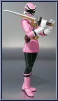 Samurai Sentai Shinkenger - Shinken Pink from Super Sentai - S.H. Figuarts manufactured by Bandai [Loose]