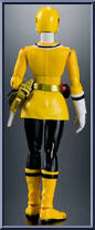 Samurai Sentai Shinkenger - Shinken Yellow from Super Sentai - S.H. Figuarts manufactured by Bandai [Loose]