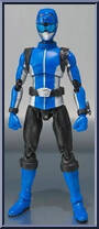 Tokumei Sentai Go-Busters - Blue Buster Action Figure