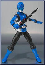 Tokumei Sentai Go-Busters - Blue Buster from Super Sentai - S.H. Figuarts manufactured by Bandai [Loose]