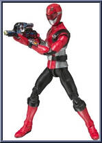 Tokumei Sentai Go-Busters - Red Buster Action Figure