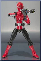 Tokumei Sentai Go-Busters - Red Buster from Super Sentai - S.H. Figuarts manufactured by Bandai [Loose]
