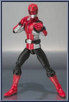 Tokumei Sentai Go-Busters - Red Buster from Super Sentai - S.H. Figuarts manufactured by Bandai [Loose]