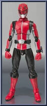Tokumei Sentai Go-Busters - Red Buster from Super Sentai - S.H. Figuarts manufactured by Bandai [Loose]