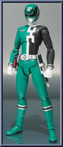 Tokusou Sentai Dekaranger - DekaGreen Action Figure