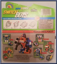 Big Blaster from Switch Bots - Basic Series manufactured by LJN [Back]