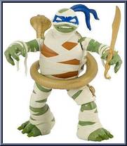Mutant Mummy Leo from Tales of the Teenage Mutant Ninja Turtles - Monsters + Mutants manufactured by Playmates [Loose]