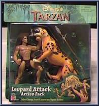 Leopard Attack Action Figure