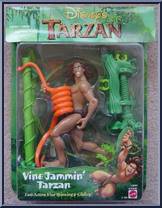 Tarzan (Vine Jammin') from Tarzan - Disney's - Basic Series manufactured by Mattel [Front]