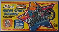 Super Stunt Chopper (Captain America) Action Figure