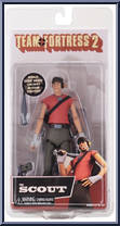 Scout (Red) from Team Fortress 2 - Series 4 manufactured by Neca [Front]