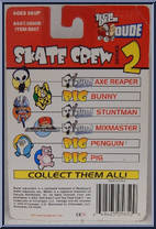Penguin (Pig) from Tech Deck Dude - Skate Crew 2 manufactured by X-Concepts [Back]