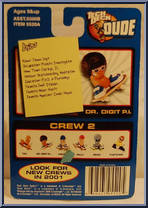 Dr. Digit P.I. from Tech Deck Dude - Crew  2 manufactured by X-Concepts [Back]