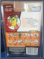 Frank N. Finger from Tech Deck Dude - Hot Feet 1 manufactured by X-Concepts [Back]