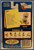 Rozz from Tech Deck Dude - Crew  2 manufactured by X-Concepts [Back]