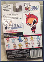 Thugsta from Tech Deck Dude - Skate Crew 1 manufactured by X-Concepts [Back]
