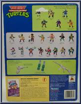 Private Porknose Bebop from Teenage Mutant Ninja Turtles - Mutant Military II manufactured by Playmates [Back]