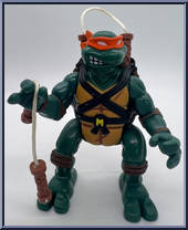Black Belt Boxer Mike from Teenage Mutant Ninja Turtles - Ninja Action Turtles manufactured by Playmates [Loose]