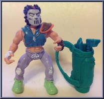Casey Jones from Teenage Mutant Ninja Turtles - 1989 - Basic Figures manufactured by Playmates [Loose]
