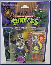 Chrome Dome [Reissue] from Teenage Mutant Ninja Turtles - 1992 - Basic Figures manufactured by Playmates [Front]