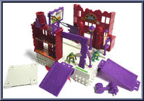 Bodacious Battlesets - City Wars (with Card) from Teenage Mutant Ninja Turtles - Mini Mutants manufactured by Playmates [Loose]